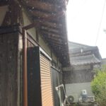 草津市にて屋根修理　完工　雨樋の掛け替え