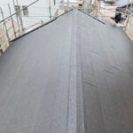 草津市にて屋根修理　スーパーガルテクトへのカバー工法　完工