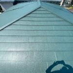滋賀県大津市ににて屋根修理〈スーパーガルテクトへのカバー工法〉
