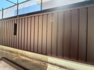 大津市にてベランダ腰壁サイディング張替え工事 施工後
