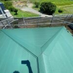 滋賀県大津市にて屋根修理〈築20年戸建てシルキーG2へのカバー工法〉 施工後